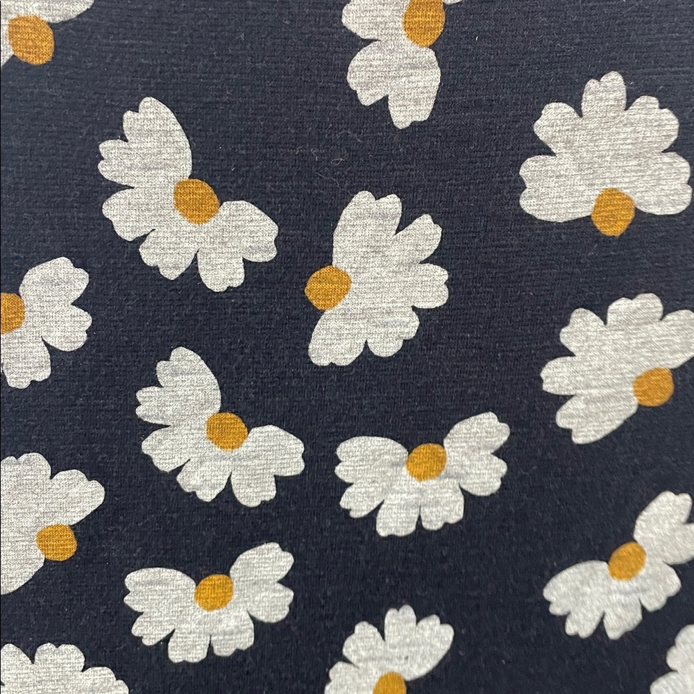 Toad & Co Rosemarie Sleeveless Dress Black Daisy Print - Picture 3 of 4